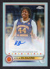 2022 Topps Chrome McDonald's All American #CA-KO Kyla Oldacre Refractor Autograph