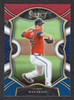 2021 Panini Select #7 Max Fried Red / White / Blue Prizm 