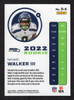 2022 Panini Chronicles #D-6 Kenneth Walker III Dynagon Rookie/RC