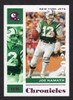 2020 Panini Chronicles #75 Joe Namath Pink Foil