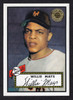 2003 Topps Shoe Box Collection #1 Willie Mays 1952 Reprint