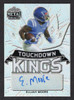 2021 Leaf Metal Draft #TK-EM2 Elijah Moore Touchdown Kings Autograph 70/99