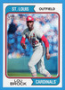 2023 Topps Heritage High Number #OB-LB Lou Brock Oversized 1974 Topps