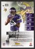 2014 Panini Contenders #RTS-39 Teddy Bridgewater Rookie Ticket Jersey Relic