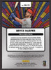 2020 Panini Donruss Optic #SG-12 Bryce Harper Stained Glass Silver Prizm