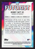 2021 Bowman Chrome #FUT-BW Bobby Witt Jr. Futurist