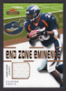 2003 Fleer Mystique  #EZE-CP Clinton Portis End Zone Eminence Game Used Jersey Relic 040/100