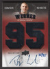 2013 Upper Deck Quantum #SN-BW Bjoern Werner Signature Numbers Rookie Autograph 25/95