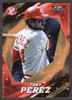 2017 Topps Fire #67 Tony Perez Orange Parallel 143/299