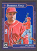 2021 Panini Donruss Optic #23 Joey Votto Diamond Kings Purple Prizm 06/75