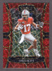 2023 Panini Select Draft Picks #61 Chris Olave Red Lazer Prizm