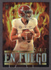 2023 Panini Select Draft Picks #EF-BY Bryce Young En Fuego Silver Prizm Rookie/RC