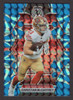 2023 Panini Mosaic #213 Christian McCaffrey Blue Reactive Prizm