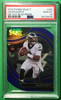 2020 Panini Select #350 Jalen Hurts Field Level Blue Prizm Die-Cut Rookie PSA 10 GEM MINT