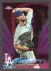 2018 Topps Chrome #121 Clayton Kershaw Pink Refractor 