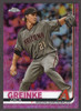 2019 Topps Chrome #23 Zack Greinke Pink Refractor 