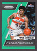 2017/18 Panini Prizm #6 Wes Unseld Fundamentals Green Prizm