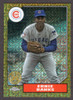 2022 Topps Series 2 #T87C2-15 Ernie Banks Silver Pack Chrome Gold Refractor 22/50