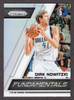 2017/18 Panini Prizm #11 Dirk Nowitzki Fundamentals Silver Prizm