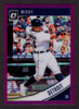 2018 Panini Donruss Optic #122 Miguel Cabrera Nickname Variation ("Miggy") Purple Prizm