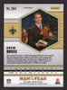 2021 Panini Mosaic #264 Drew Brees Man of the Year Silver Prizm