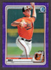 2020 Bowman Chrome #BCP-238 D.L. Hall Purple Refractor 064/250