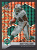 2021 Panini Mosaic #124 Ricky Williams Orange Reactive Prizm