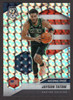 2020/21 Panini Mosaic #254 Jayson Tatum  National Pride Silver Prizm