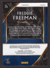 2020 Panini Select #179 Freddie Freeman Premier Level Green / Purple Prizm