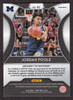 2019 Panini Prizm Draft Picks #92 Jordan Poole Green Prizm Rookie/RC