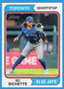 2023 Topps Heritage High Number #OB-BBT Bo Bichette Oversized 1974 Topps