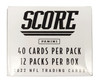 2022 Panini Score Football Fat Pack Box