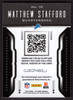 2018 Panini Playbook #10 Matthew Stafford Blitz Jersey Relic