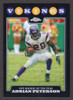 2008 Topps Chrome #TC164 Adrian Peterson Refractor
