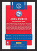 2017/18 Panini Donruss #112 Joel Embiid Aqua Foil 09/99