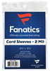 Fanatics Standard Card Sleeve 500 ct Pack