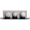 BallQube Triple Play 3 Baseball Display / Case of 10