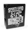 BCW 3" Sports Card Collection Album - Black / Case of 12