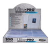 Ultra Pro Silver Series 9-Pocket Pages 100ct Box / Case of 10