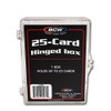 BCW 25-card Hinged Box