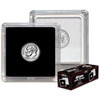 BCW 2x2 Coin Snap - Dime - Black 25ct Box