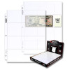 BCW Pro 4-Pocket Currency Page 100ct Box