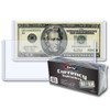 BCW Currency Topload Holder - Regular Bill 25ct / Case of 20