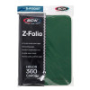 BCW Z-Folio 9-Pocket LX Album - Green