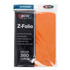 BCW Z-Folio 9-Pocket LX Album - Orange