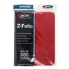 BCW Z-Folio 9-Pocket LX Album - Red