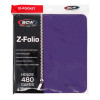 BCW Z-Folio 12-Pocket LX Album - Purple