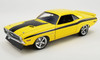 1971 Dodge Challenger Trans Am Street Fighter - Chicayne - Bright Yellow - 1:18 Diecast Model Car by ACME   