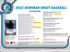 2022 Bowman Draft Baseball Hobby Jumbo Box