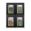 BCW Interlocking Graded Card Frames - Black 4pk / Case of 6